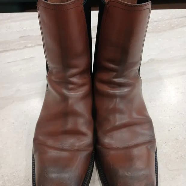 DRIES VAN NOTEN SQUARE SHAPED BOOTS 