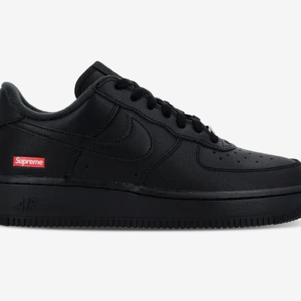 [260] 나이키 슈프림 에어포스1 로우 블랙