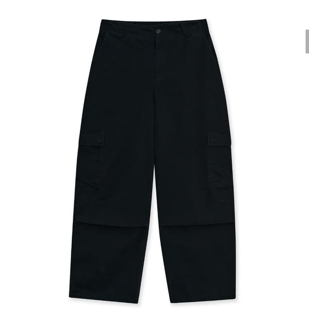 노운 washed cargo pants (black) 1사이즈