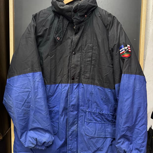 90s Polo Ralphlauren down parka