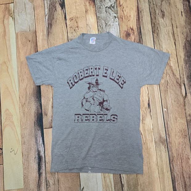 90s 러셀애슬래틱 58/42 루프휠 티셔츠 S