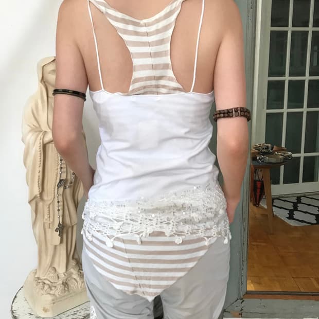 vintage sleeveless set