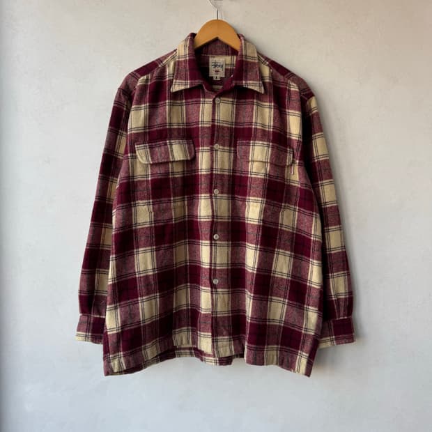 90s 스투시 셔츠