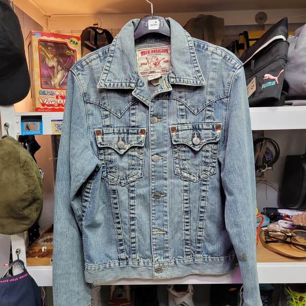 True Religion 트루릴리젼 데님 자켓 청자켓
