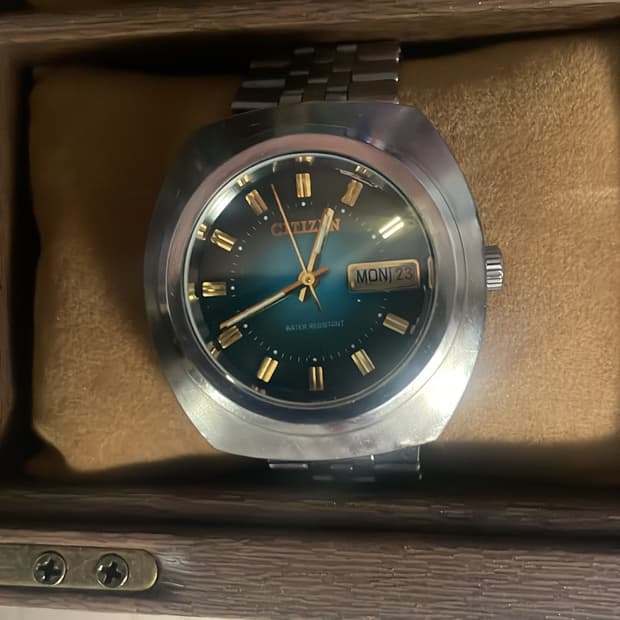 시티즌 오토매틱 빈티지 시계