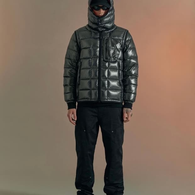 밥캣 어패럴 경량패딩 m