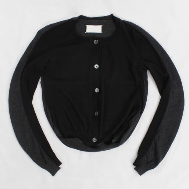 martin margiela 2004 블랭크탭 cicular 가디건