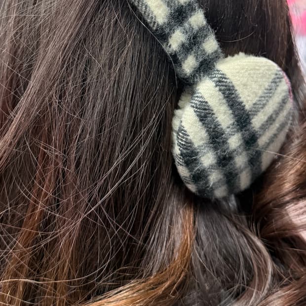 정품)여성 버버리 귀마개