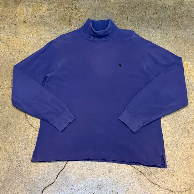 90s Made in USA 미국 빈티지 폴로랄프로렌 터틀넥 폴라티