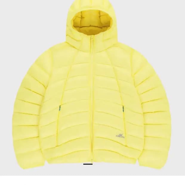 Sunlove 썬러브 경량패딩 옐로우 yellow