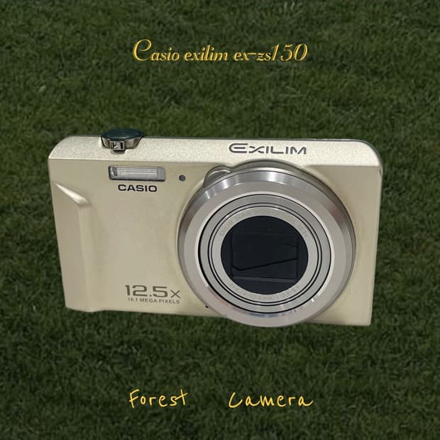 카시오 엑슬림 ex-zs150 디지털카메라 빈티지디카