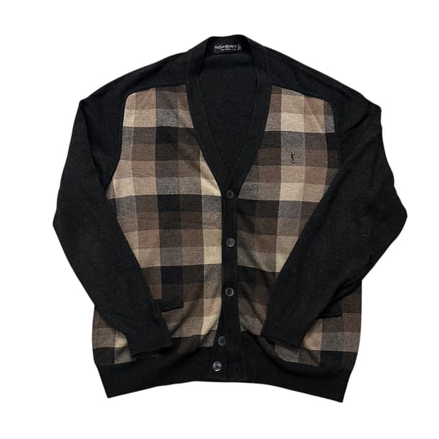 90s 입생로랑 캐시미어 가디건