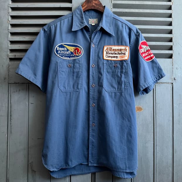 [L]버즈릭슨 CHEVRON Service 워크셔츠