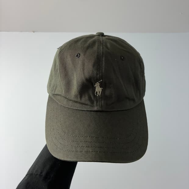 Polo 폴로 랄프로렌 카키 볼캡