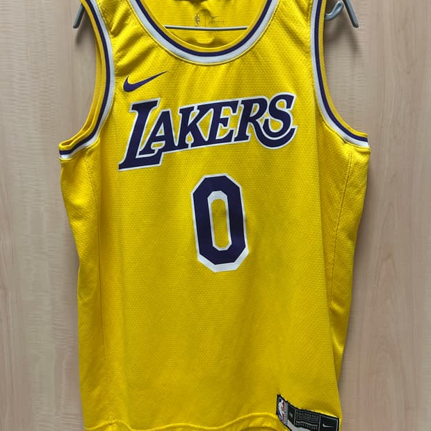 Nike LA Lakers Westbrook swingman 농구 저지