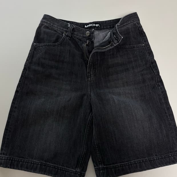 Mschf Denim Bermuda Pants