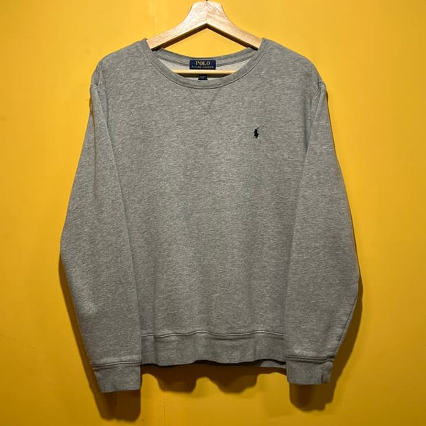 [보이즈XL] 폴로 랄프로렌 포니 그레이 크루넥 스웨트셔츠 맨투맨