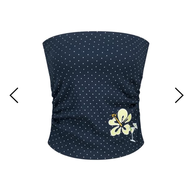 에즈이프캘리 ALOHA DOT PADDED TUBE TOP