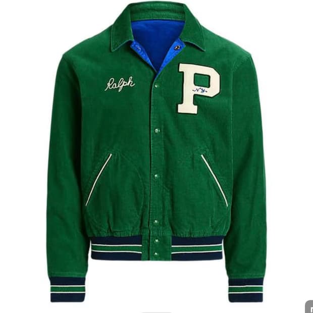 (XL) 폴로 랄프로렌 레터맨 리버시블 자켓