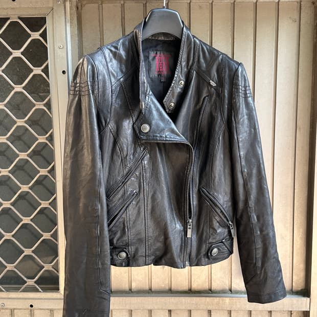 BUCKAROO lambskin leather jacket