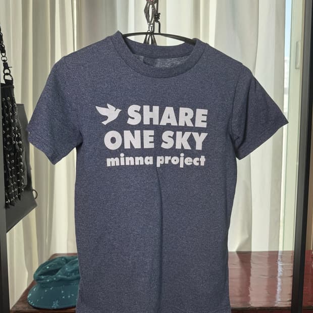 Heathered Blue Graphic T-Shirt