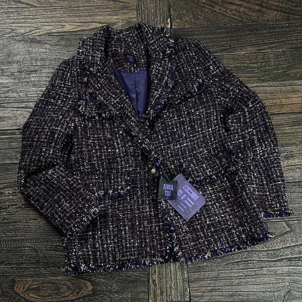 [안나수이](새상품) 트위드 블레이저 자켓 P01309