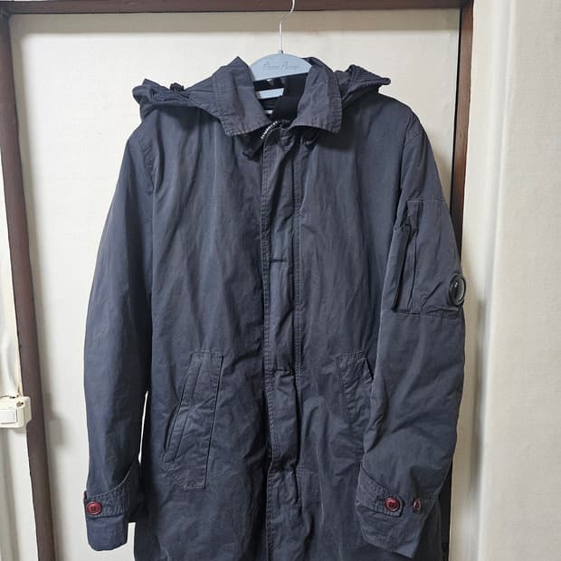 cp컴퍼니 시계창 내피 야상자켓 그레이 95사이즈
