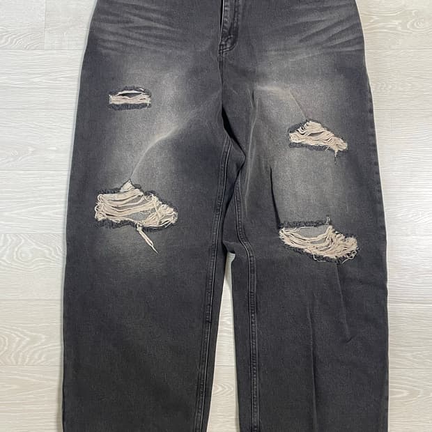 [XL] 위캔더스 디스트로이드 데님