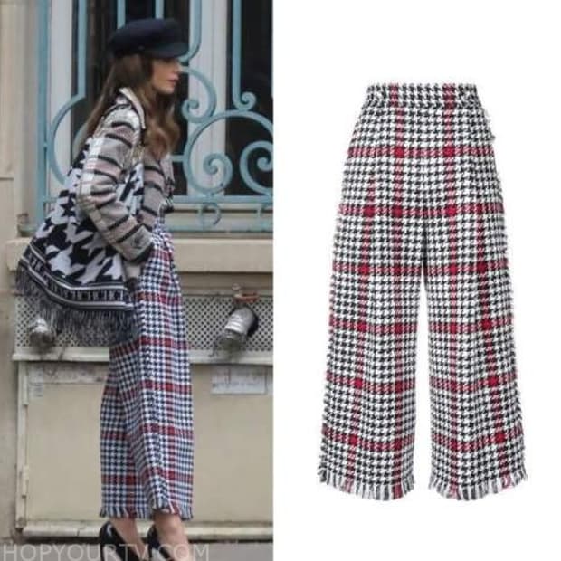 MSGM 니트 팬츠 에밀리 파리에 가다 주인공착장 38사이즈 새제품