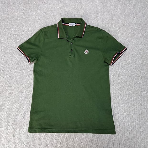 몽클레어 반팔 피케 폴로 티셔츠 남성용 95사이즈