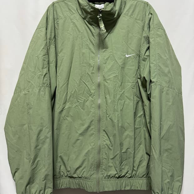 XXL 나이키 솔로스우시 트랙 자켓 오일 그린