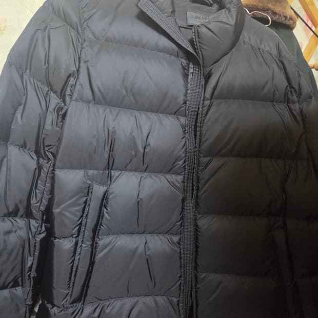 프라다sgy091 블랙패딩 52