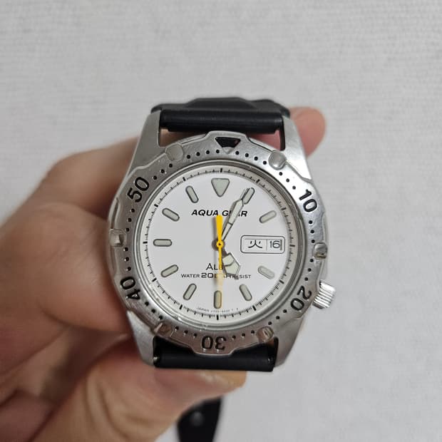 90s Seiko Alba Aqua Gear 세이코 알바 아쿠아기어 쿼츠