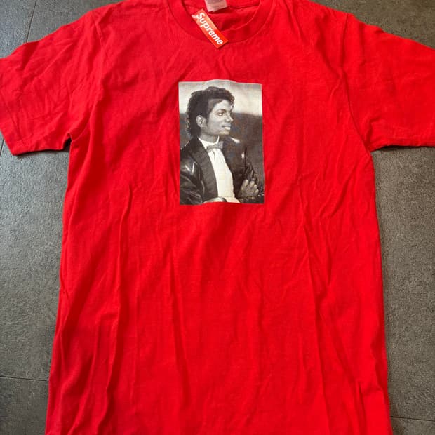 [M] 슈프림 마이클잭슨 포토티 17ss