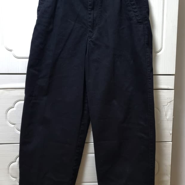 유니클로 와이드핏 치노팬츠 블랙 79사이즈, 브라운이랑 같이 사면 2만원