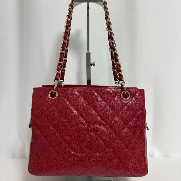 샤넬 정방백 레드