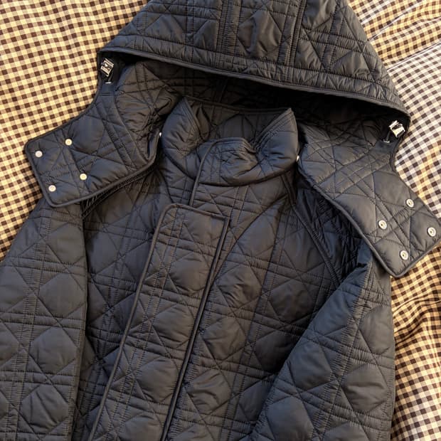 디올 / 까나쥬 후드 블루종 네이비컬러 / 54