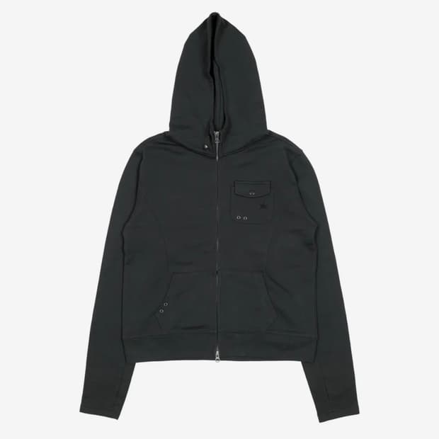 더콜디스트모먼트 후드집업 easy pocket hooded zip-up