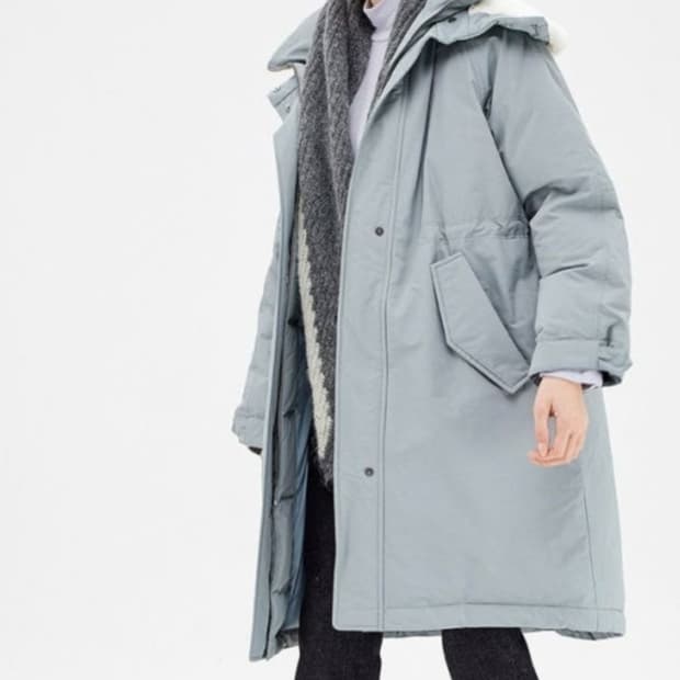 SJSJ 하이넥 퍼 헝가리구스다운 패딩 61사이즈