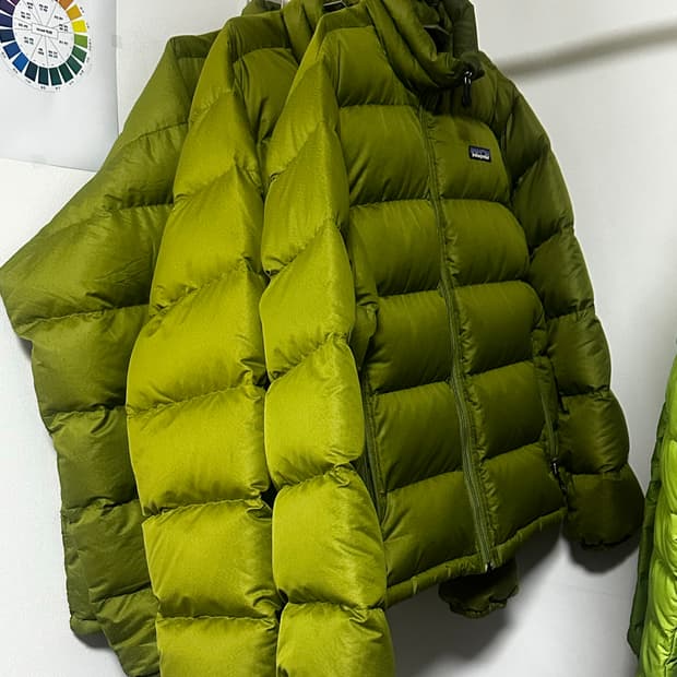 파타고니아 패커블 올리브그린