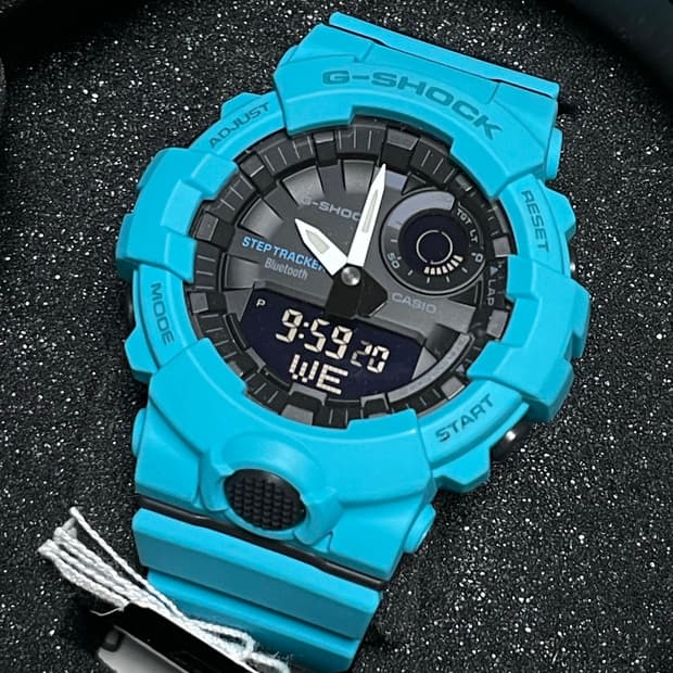 새상품 카시오 x G-SHOCK GA-800 블루투스 스텝트래커 시계