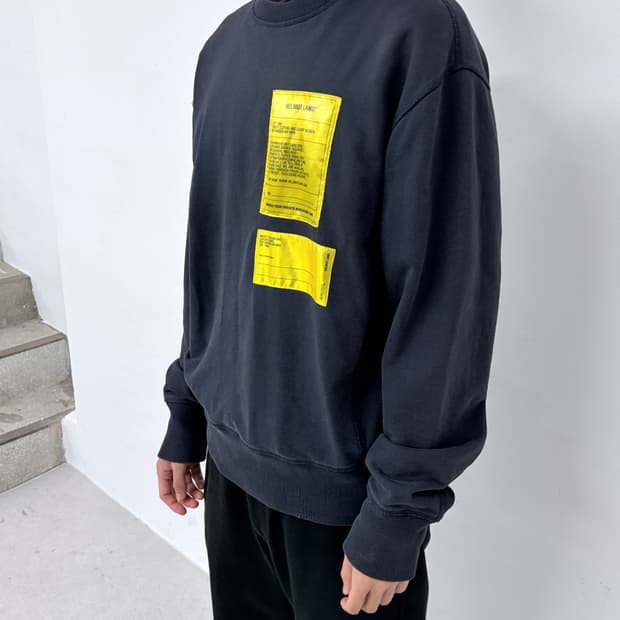 Helmut Lang Graphic Sweatshirt