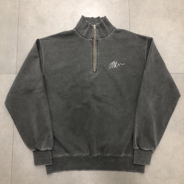 T1 티원 페이커 반집업 풀오버 스웻 맨투맨 티셔츠 L