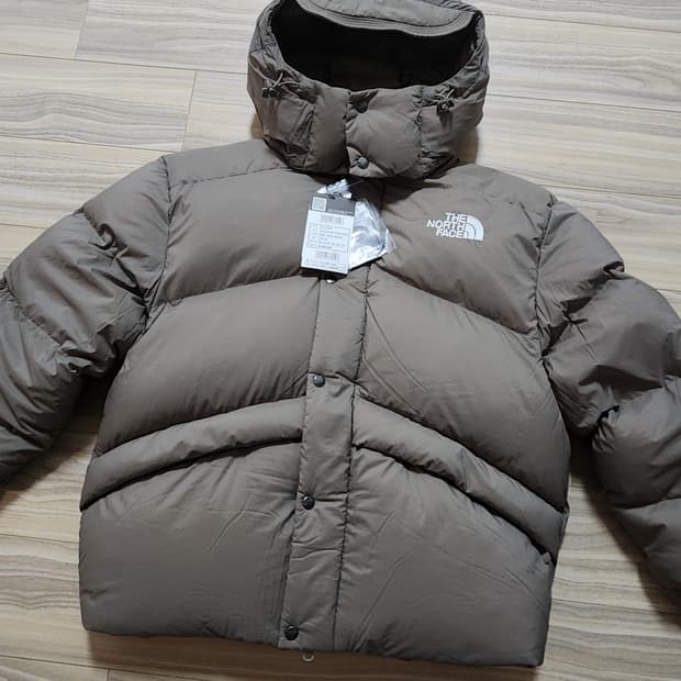 노스페이스에어피크다운점퍼패딩xl베이지브라운