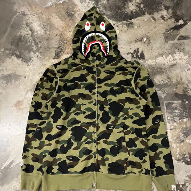 베이프 퍼스트카모 녹계 2XL