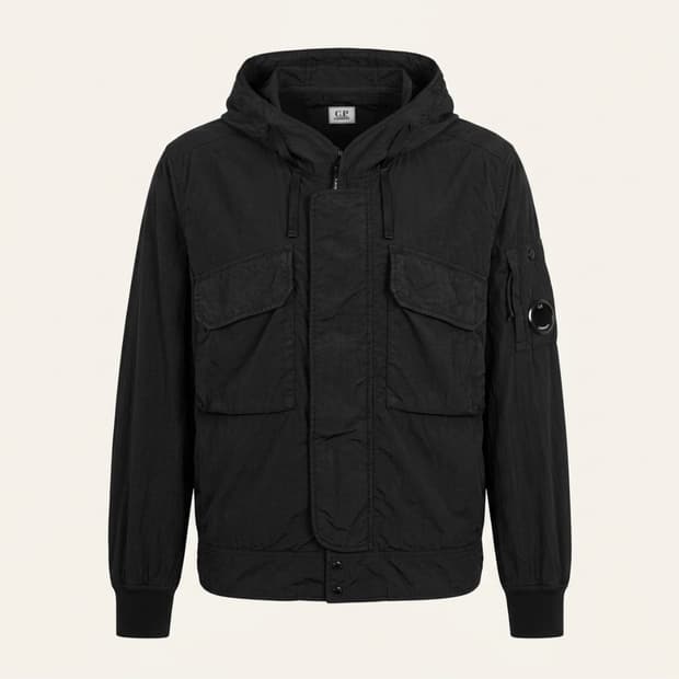 25SS CP컴퍼니 크롬R 나일론 바람막이 블랙 (XL)
