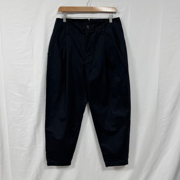 송지오옴므 와이드 캐롯 팬츠