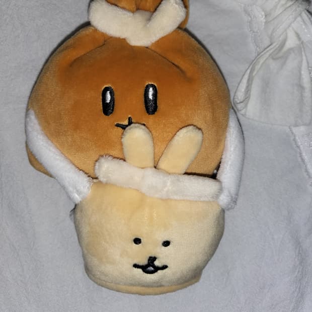 농담곰 유부주머니 키링 모찌킨챠쿠 토끼 인형