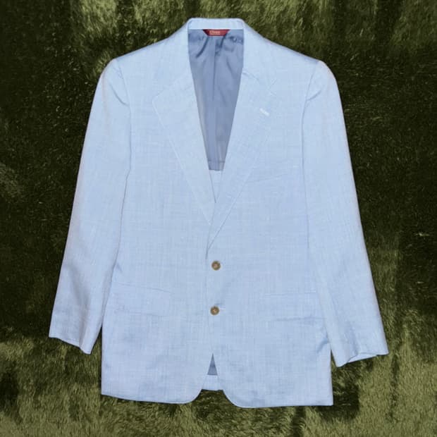 챕스 랄프로렌 재팬 별주 린넨 클래식핏 블레이저 자켓