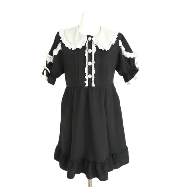 디어마이러브 디마럽 양산형 블랙원피스(m)